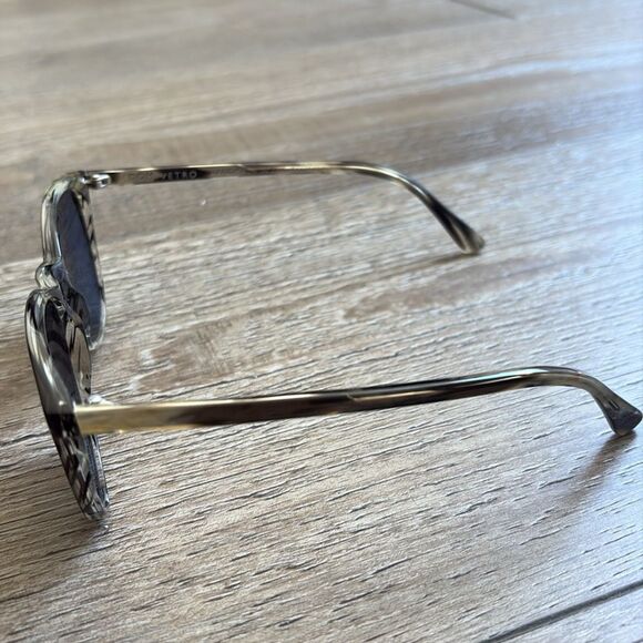 Dom Vetro Lupetta Grey & Black Tortoise Shell Sunglasses Made in Italian Alps - Picture 3 of 7